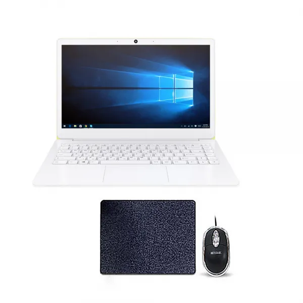 디클 클릭북 D14 셀러론 N4000 35.8cm Win10 Ram 4gb Emmc 64gb + 키스킨 랜덤 발송 + 유선마우스 + 패드 레몬