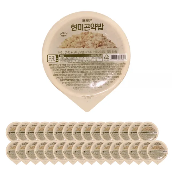 그로서리서울 즉석 현미곤약밥, 140g, 32개