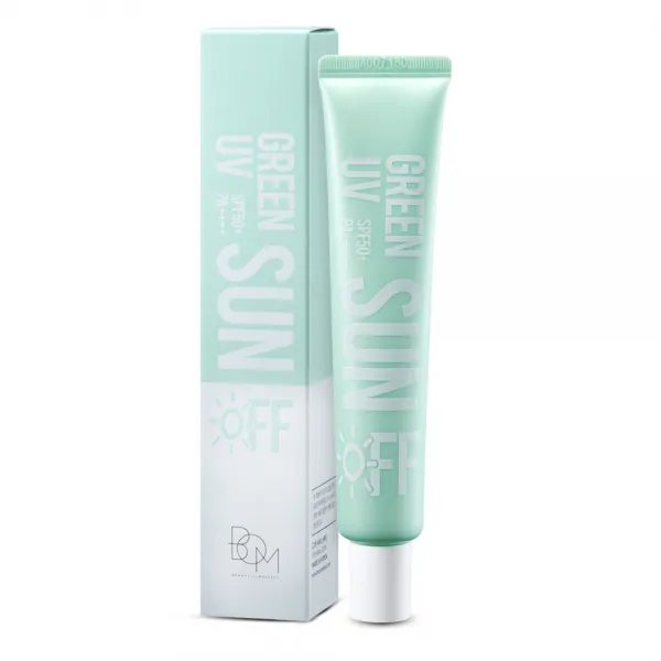 비오엠 그린 유브이 썬오프크림 SPF50+ PA++++, 50ml, 1개