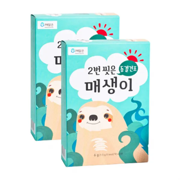 해맑은번영 바다모음 2번씻은 매생이 1.5g X 4p 2개