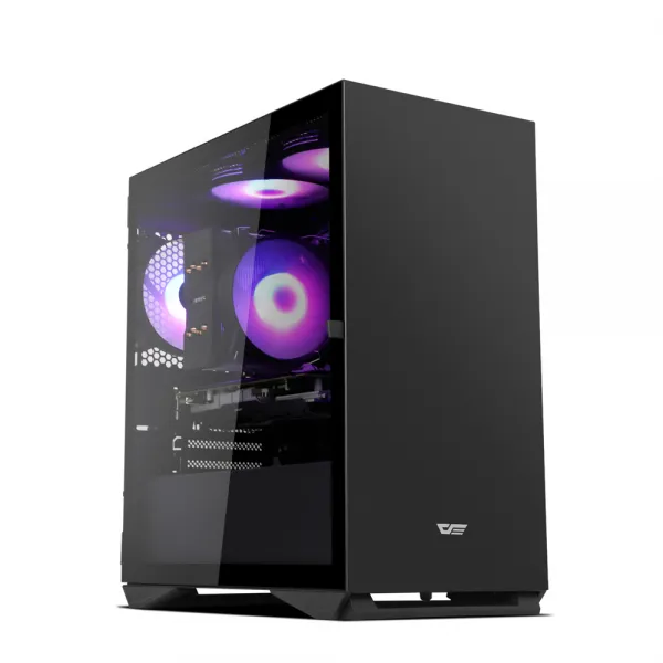 프리플로우 GAMING i5 RGB 블랙 게이밍 PC SG-500D12S(인텔 i5-9400F 삼성 8GB GTX1660 6GB 120GB SSD WIN미포함), SG-500D12S, 기본형