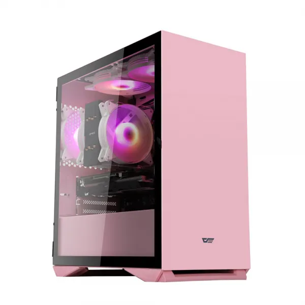 프리플로우 GAMING i5 RGB 게이밍 미들PC(i5 9400F WIN미포함 8GB SSD120GB GTX1660 6GB), GAMING i5 RGB(핑크), 기본형