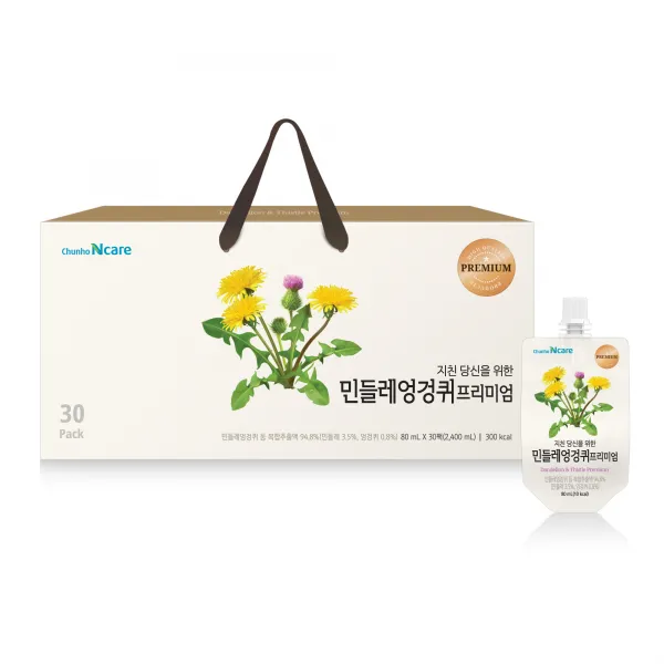 천호엔케어 민들레엉겅퀴 프리미엄 건강즙, 80ml, 30개