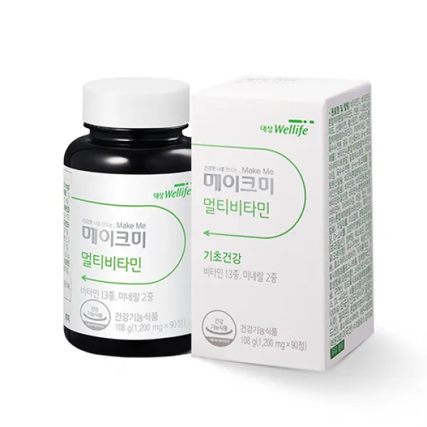 대상웰라이프 메이크미 멀티비타민, 90정, 1개