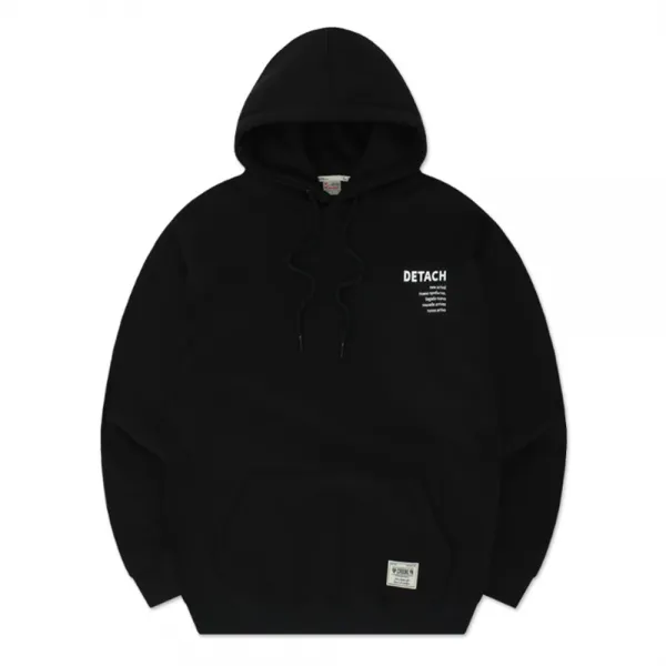 크루클린 Detach 오버핏 후드티 Hrl 845