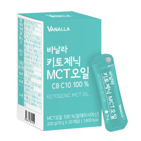 바날라 키토제닉 MCT오일, 10g, 20개