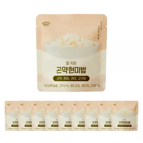 그로서리서울 곤약현미밥 110g 10개