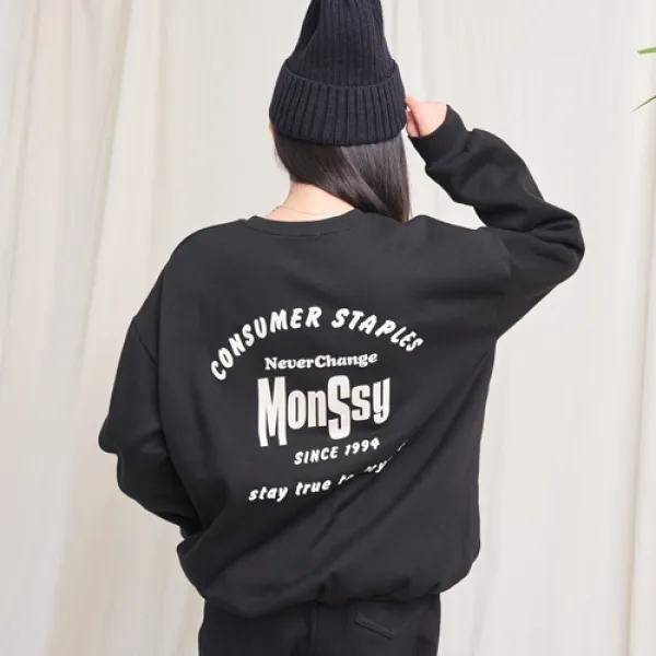 반에이크 오 여성용 Monssy 맨투맨