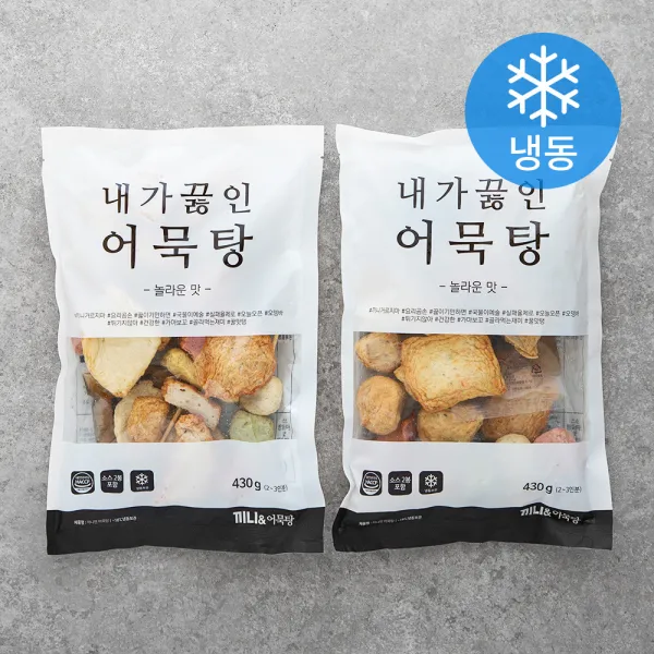 끼니엔 어묵탕 (냉동), 430g, 2개입