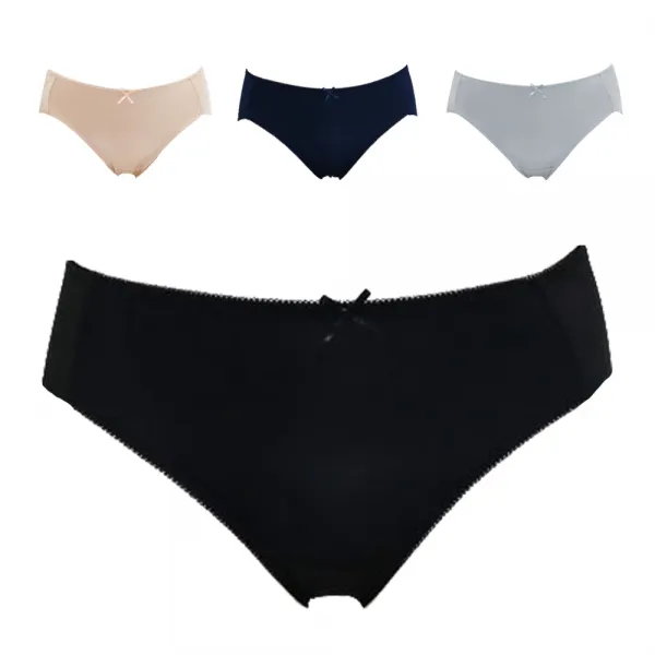 비버리힐스폴로클럽 여성용 고탄력 심리스 데일리 햄팬티 4종세트