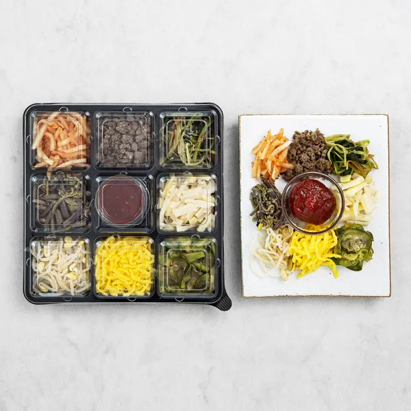 테이스티나인 전주식 비빔밥, 350g, 1개