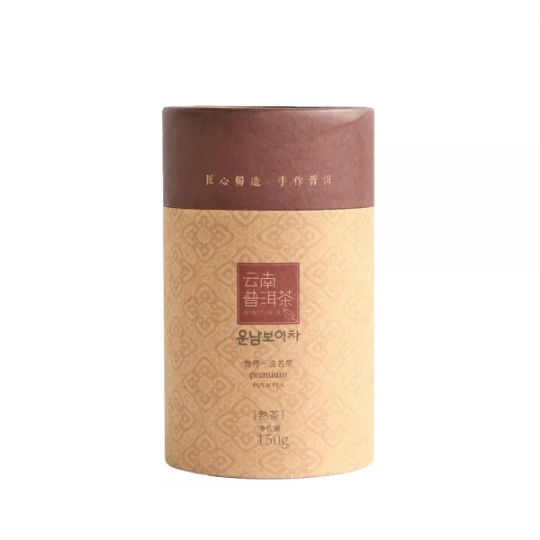운남보이차 보이숙차 지관 산차, 150g, 1개