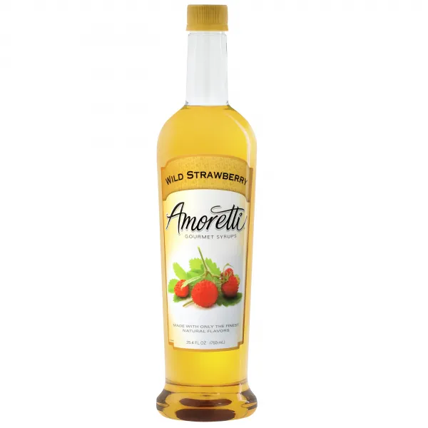 아모레띠 와일드스트로베리 시럽, 750ml, 1개