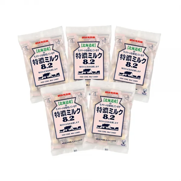 유하미카쿠토 도쿠노 밀크 8.2 캔디 115g 5개