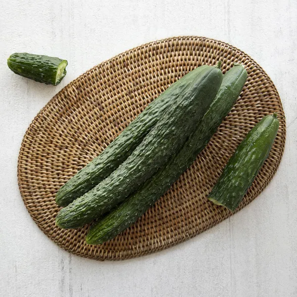 친환경인증 가시오이 3입, 700g, 1봉