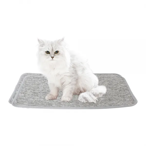 펫트롱 고양이 카페트 스크래쳐 평판형 L 그레이 2개