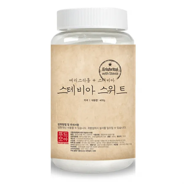 푸드모아 미국산 효소처리 스테비아 스위트, 400g, 1개