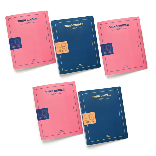 핑크풋 4000 데일리 바인더 3공 랜덤 발송 5개