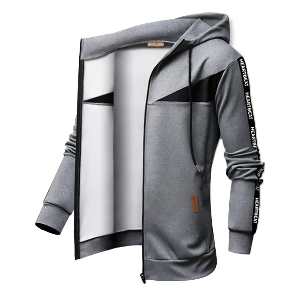 블루포스 트리너 트레이닝 기모 후드집업