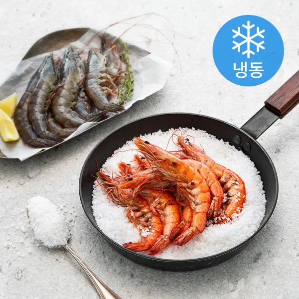프라이드 흰다리새우 LIVE Frozen (냉동), 500g(15미), 1개