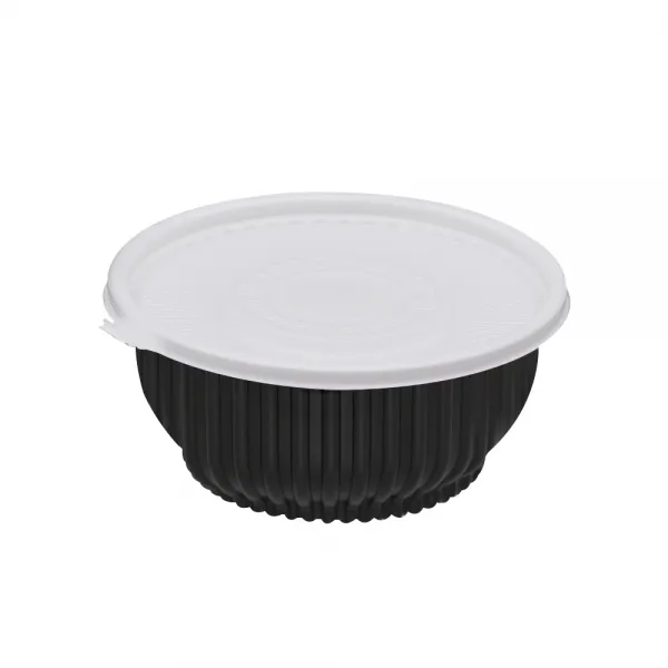 쿡앤락 성형 칼국수 면용기 DS-355 대 1.5L 검정 세트, 1개