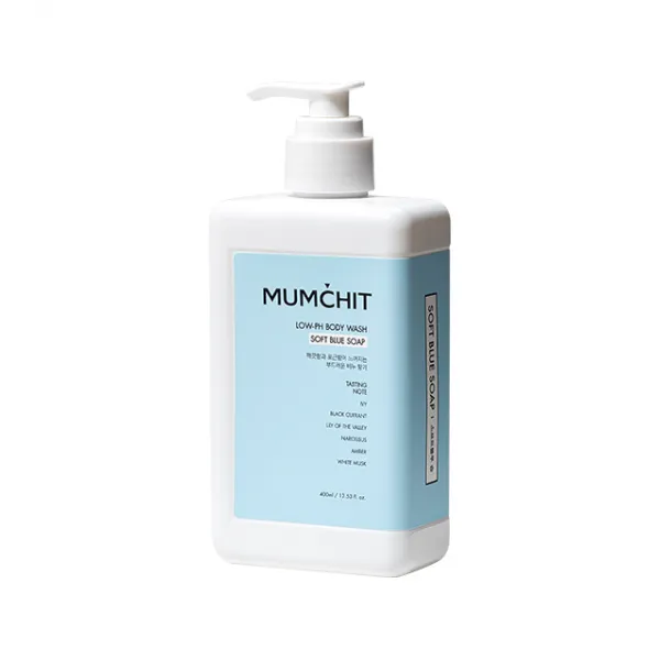 멈칫 약산성 바디워시 소프트 블루솝 400ml 1개