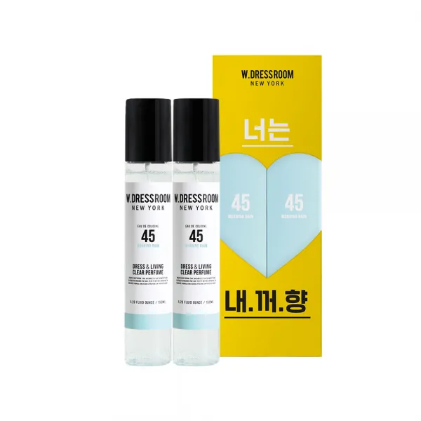 더블유드레스룸 너는내꺼향 드레스퍼퓸 S2 150ml, No 45 모닝레인, 2개