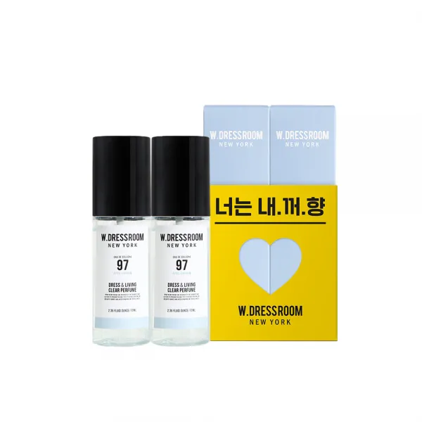 더블유드레스룸 너는내꺼향 드레스퍼퓸 S2 70ml, No 97 에이프릴코튼, 2개