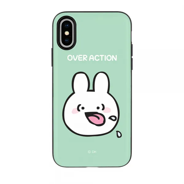 오버액션 카드수납 도어범퍼 핸드폰 케이스 N975 N976