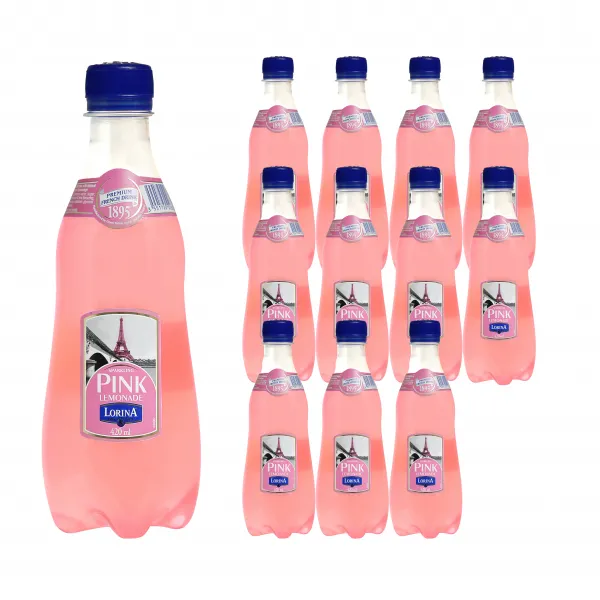 로리나 핑크 레모네이드, 420ml, 12개