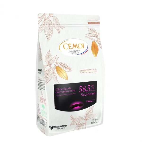 세모아 석세션 다크 커버춰 58.5% 초콜릿, 5kg, 1개