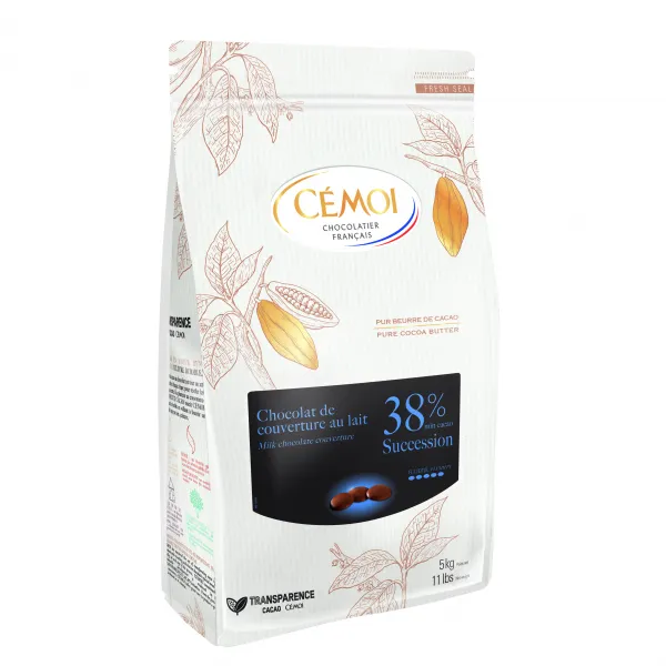 세모아 석세션 밀크 커버춰 38% 초콜릿, 5kg, 1개