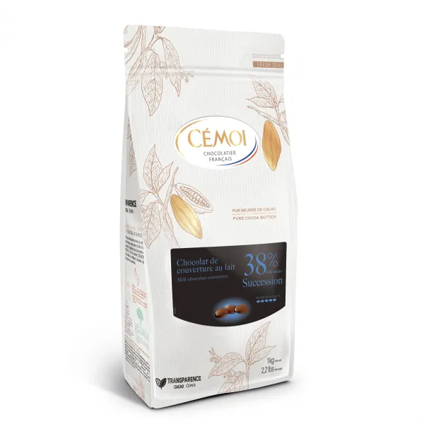 세모아 석세션 밀크 커버춰 38% 초콜릿, 1kg, 1개