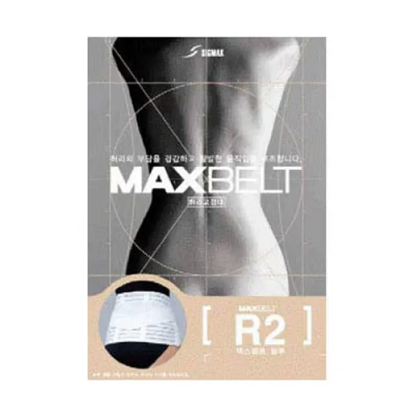 시그맥스 맥스 벨트 R2 의료용 허리보호대 3L(105~115 cm), 1개