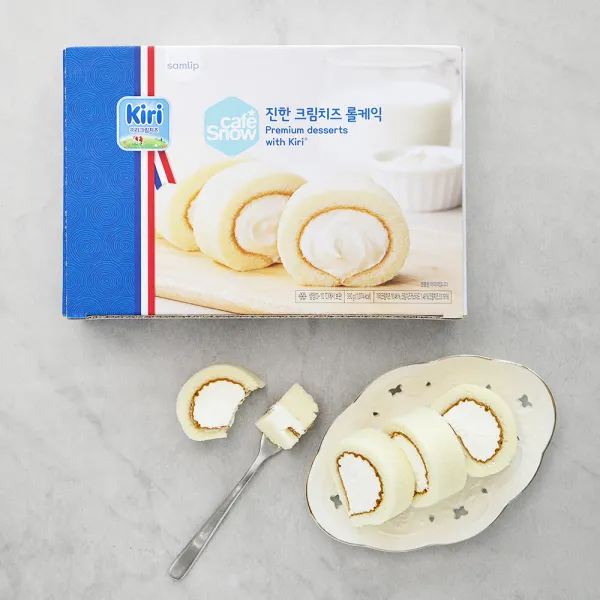 삼립 끼리 진한 크림치즈 롤케익, 110g, 3개