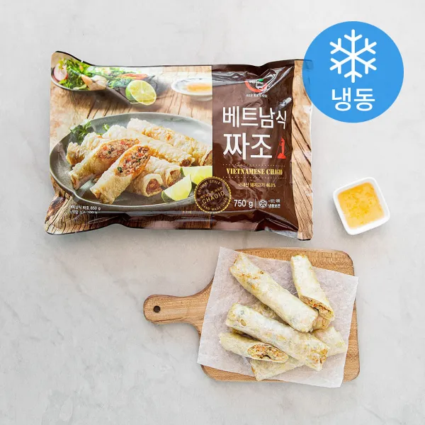 세미원푸드 베트남식 짜조 세트 (냉동), 750g, 1개