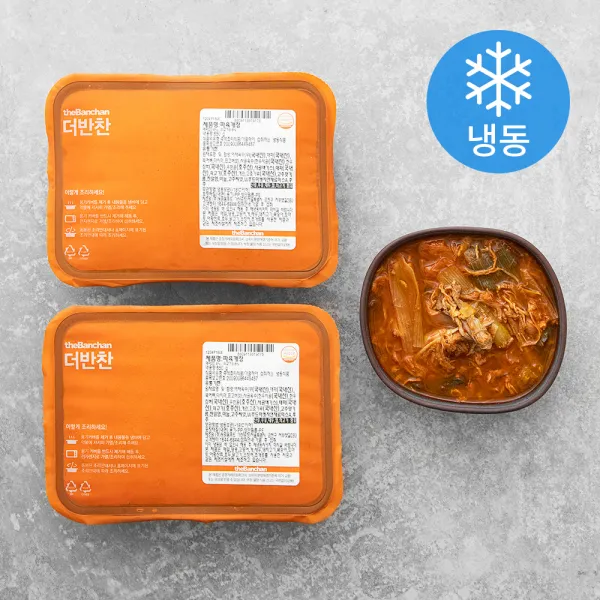 더반찬 파육개장 2인분 (냉동), 650g, 2개