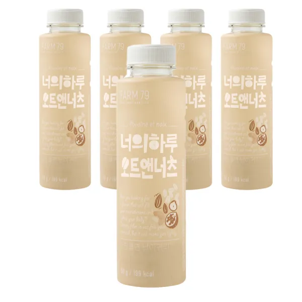 팜79 너의하루 선식가루 오트 앤 너츠, 50g, 5개