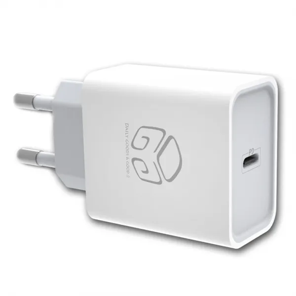 디지지 18W USB-C타입 PD 고속충전기 XY18W-PD, 화이트, 1PIECE