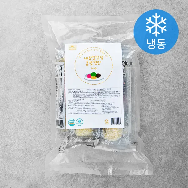 네추럴킹덤 혼합경단 (냉동), 500g, 1개