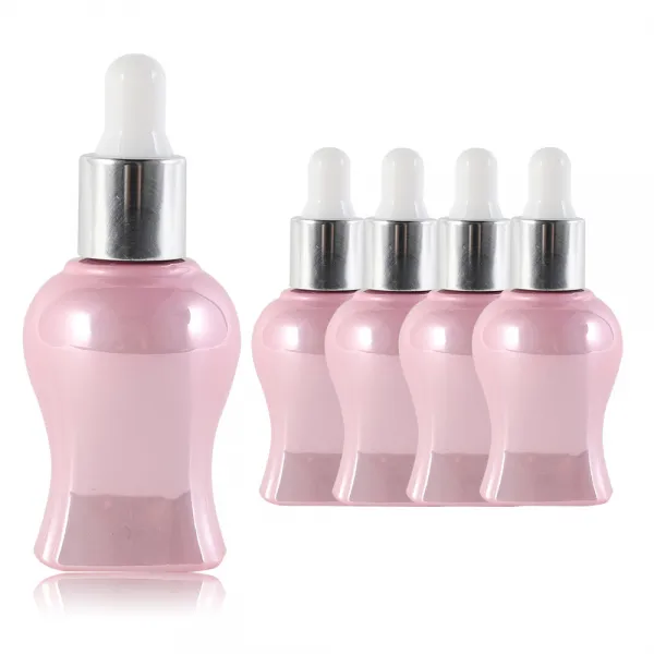 메이브라운 스포이드 공병 화장품용기 11ml M08148-5, 핑크펄, 5개