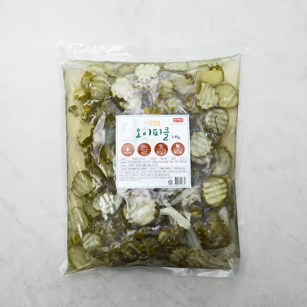 나무새 새콤달콤 오이피클, 2.8kg, 1개
