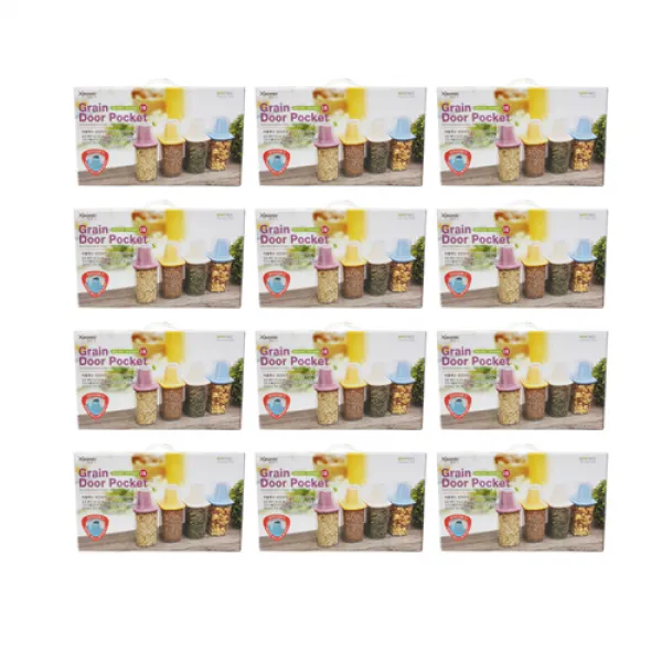 제오닉 잡곡 보관용기 1000ml x 4p 12세트, 랜덤 발송