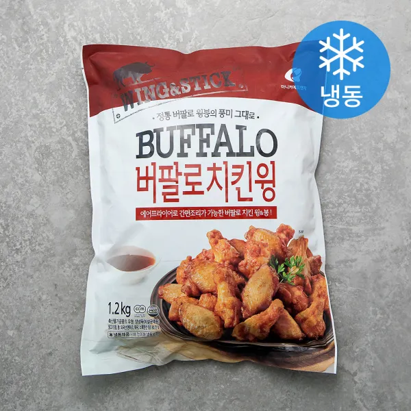 마니커에프앤지 버팔로치킨윙 (냉동), 1.2kg, 1개