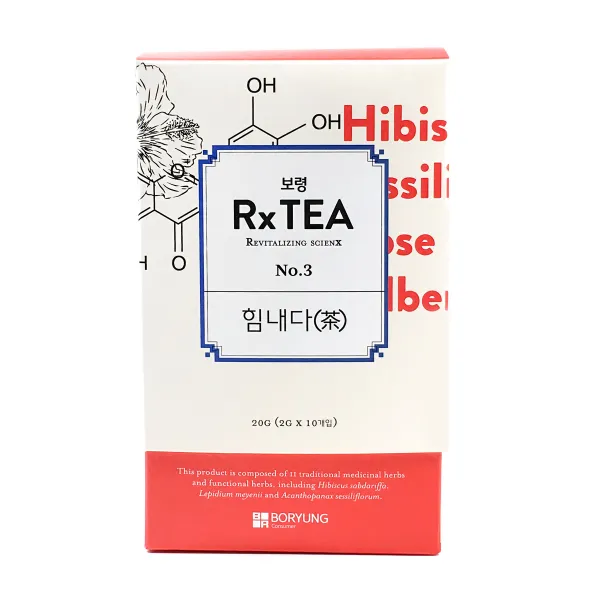 보령 Rx TEA No.3 힘내다 茶, 2g, 10개