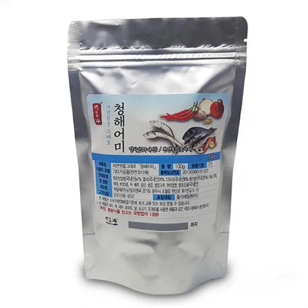 뫼달해 청해어미 멸치맛, 100g, 1개