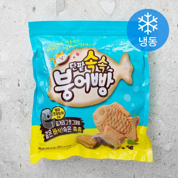 진주햄 단팥 속속 붕어빵 (냉동), 800g, 1개