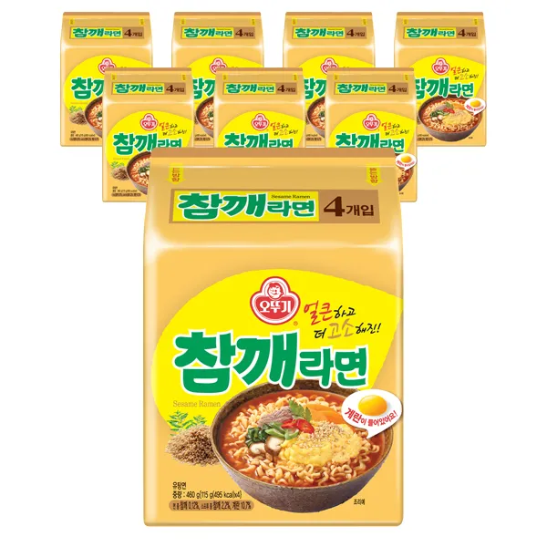 오뚜기 참깨라면 멀티팩 115g 32개