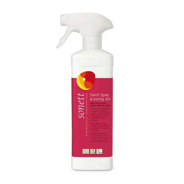 소네트 유기농 다림질풀 스프레이 500ml, 단일 색상, 1개