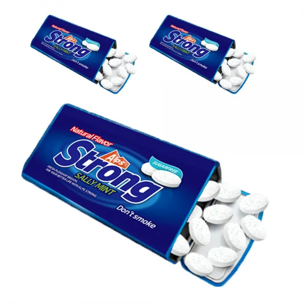 알프스스트롱 샐리민트 캔디, 25g, 3개